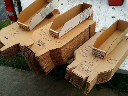 Cardboard parts bins