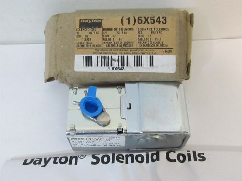 Dayton 6X543, 120 vac, Solenoid Valve Coil