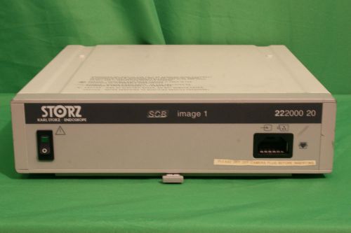KARL STORZ SCB IMAGE 1 CAMERA CONSOLE 222000-20 - Tested and Working