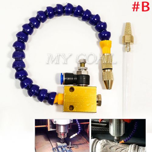 Mist Coolant Lubrication System for CNC Lathe Milling Drill Machine 8mm Air Pipe