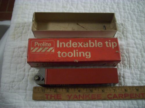 Prolite Indexable Tip Toolholder Type 2857 -Metal Lathe From United Kingdom NOS