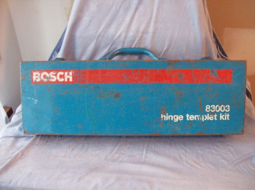 Bosch Door and Hinge Templet Kit, Model 83003