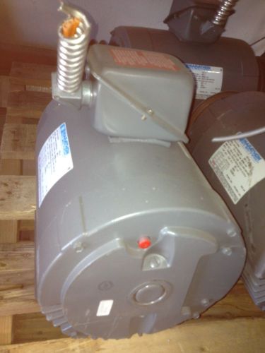 Marathon Electric Motor, 5 HP, 3 phase, Refrigeration (food) and A/C specific