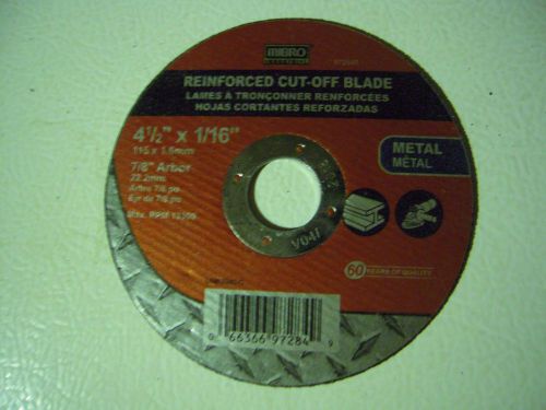 15 pc mibro 4 1/2x1/16 reinforced cut-off blade metal 7/8 arbor