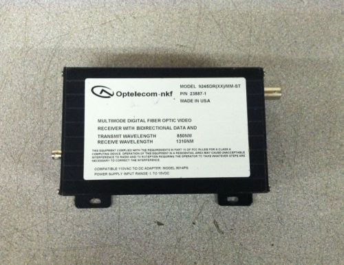 Optelecom-NKF Multimode Digital Fiber Reciever 9245DR