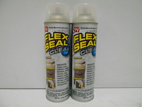 Flex Seal Clear Set of 2 Cans
