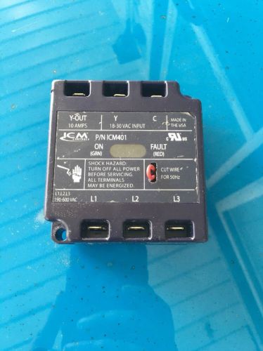 *USED* ICM Controls Motor Protection Control ICM401 Free Shipping