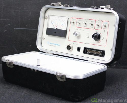 Motorola R-1033A Radio Test Set w/Accessories &amp; Manual