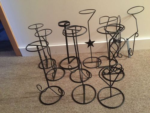 Lot of 12 Hat Display Stands