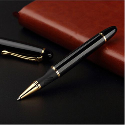Business Gift X450 Pen Medium JinHao Fountain Gold Black Nib