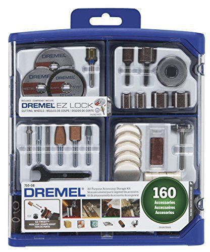 Dremel 710-08 All-Purpose Rotary Accessory Kit, 160-Piece New Gift