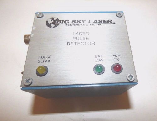 Quantel / Big Sky Laser Technologies Laser Pulse Detector Model 106