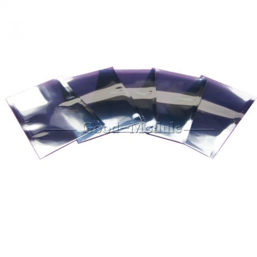 50PCS 50 x 80mm Aluminized ESD Anti-Static Shielding Bags 1.5&#034;x3&#034; 2&#034; x 3&#034;