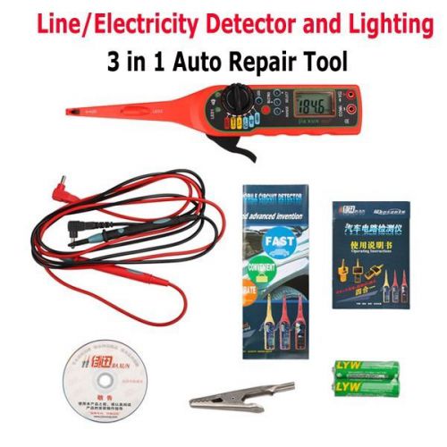 Line/electricity detector and lighting auto repair tool circuit tester free ship for sale