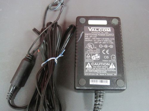 Valcom VP-1124 1 AMP 24V DC Power Supply