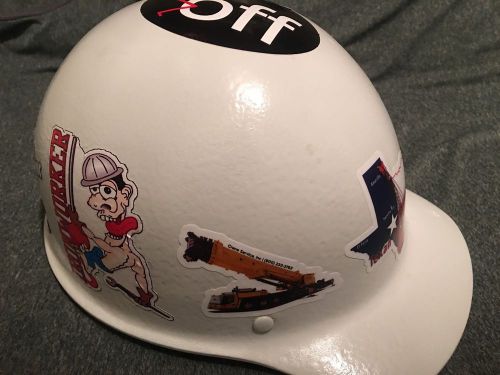 Msa skullgard hard hat safety union crane stickers welder weld minin for sale