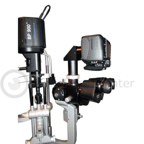 New slit lamp camera adapter set for haag streit bp 900 for sale