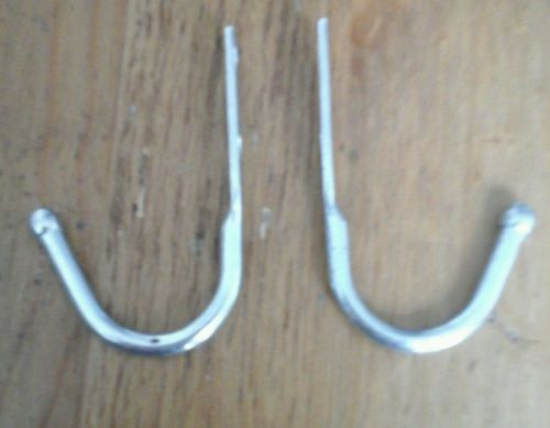 &#034;j&#034; steel hooks - 60 pcs. - single-prong, side-mounted- new for sale