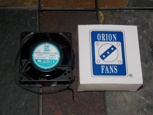 Orion Cooling Fan Rare OA80AP-11-1 OA80AP-11-1WB 115VAC 50/60HZ - New in Box
