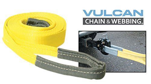 NEW Recovery Tow Strap  2 X 20 with Reinforced Eyes FREE SHIPPING