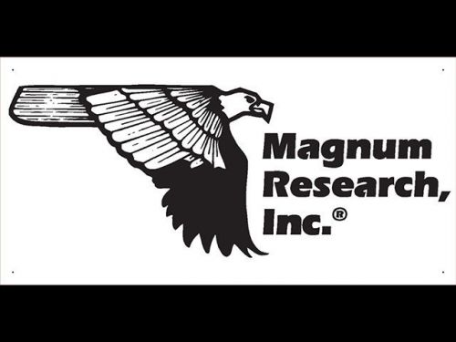 Advertising Display Banner for Magnum Research Dealer Arm Gun Shop