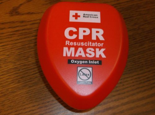 CPR Resuscitator Mask Oxgen Inlet