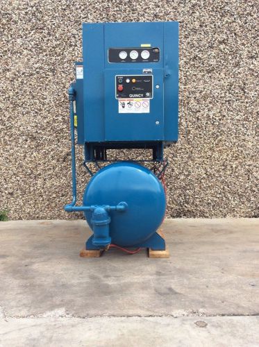 25hp quincy screw air compressor, #962 for sale