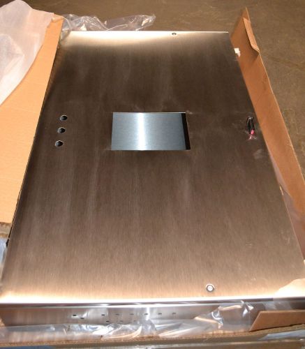 New hoffman 304 concept 60&#034;x 36&#034;x 12&#034; stainless steel enclosure control panel for sale
