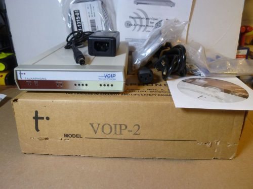 Talkaphone voip-2, emergency phone interface for (2) 400 series phones, voip2 for sale
