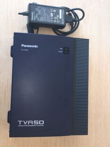 Panasonic KX-TVA50 Voice Mail Voice Processing System 2 Port 4 Hour with Power