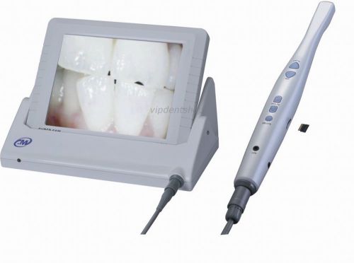 1*SC Wired CMOS TF card Intraoral Camera 8 inch LCD Video Monitor M-868A+CF-986
