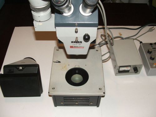 Zeiss Stereoscopic Inspection Scope with Accesories