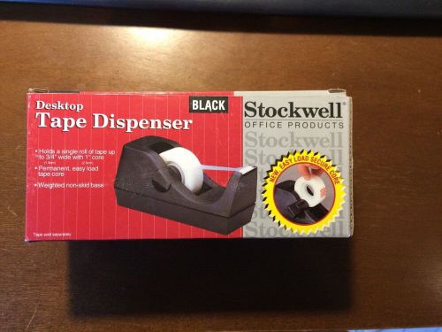 Stockwell Desktop Scotch Tape Dispenser, 1 Inch Core Desk - NEW