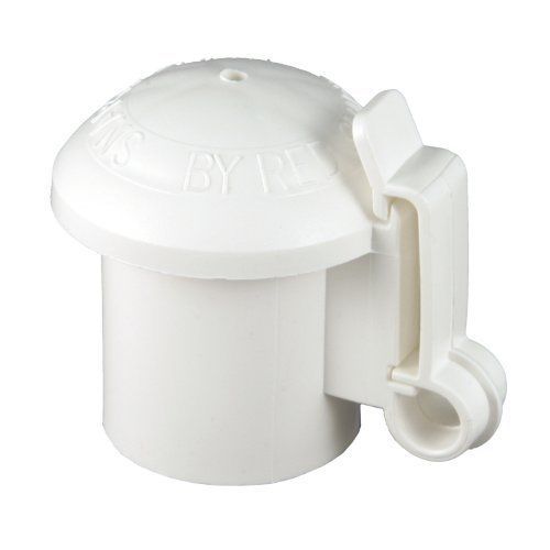 Red Snapr ITCPW-RS T-Post Safety Cap and Insulator, White, 10 Count