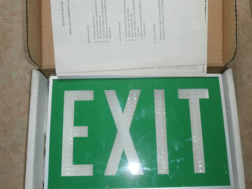 Isolite commercial exit sign 2040 NIB