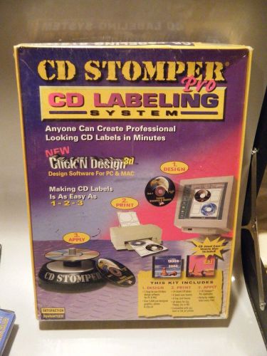 Avery CD Stomper Pro CD Labeling System NIB