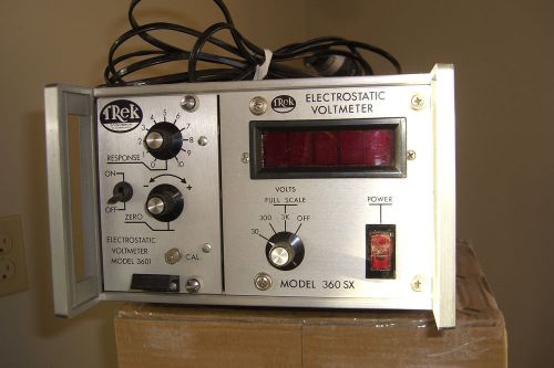 Trek Electrostatic Volt Meter Model 3601 115 VAC WITH PROBE