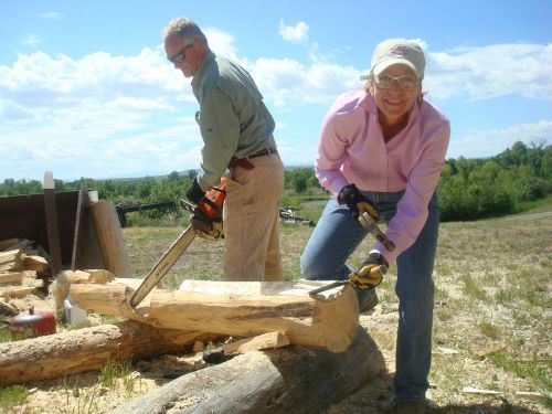 Log Home full-scribe Building Class - DEPOSIT -August 15th thru 19th in Montana