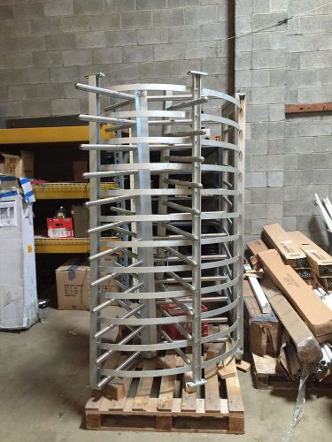 Tomsed corp full height stainless turnstile w/handicap side access for sale