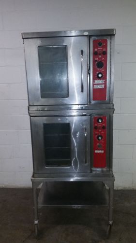 Blodgett double stack convection ovens ctb-1 208-230 volt 3 phase electric for sale