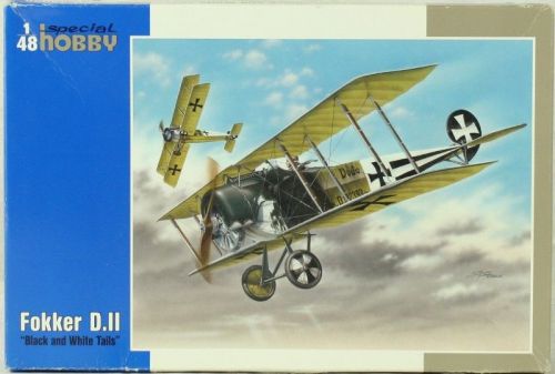 Special Hobby 1:48 Fokker D.II Black &amp; White Tails Plastic Model Kit #48038U