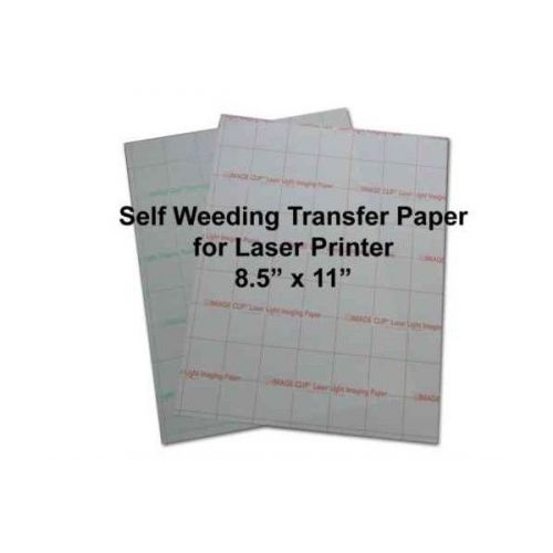 Photo ImageClip Laser Heat Transfer Paper 8.5x11 50