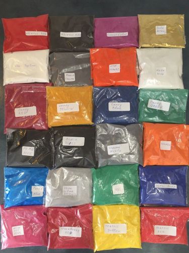 New!  for outdoor powder coating paints  &#034;different colors&#034; 6 lb / 2,7 kg for sale