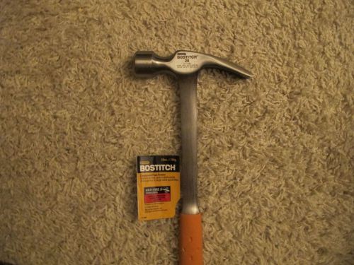 Bostitch 51-861 28 oz. 1PC Steel Hammer with Checkered Face-FREE SHIPPING