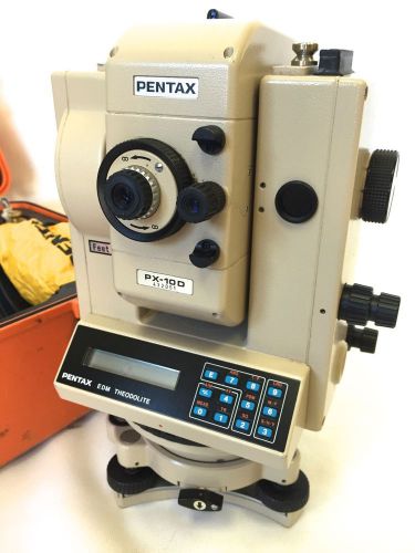 PENTAX SURVEYING  Digital EDM Theodolite and Distance Meter PX-10D &amp; MD-14