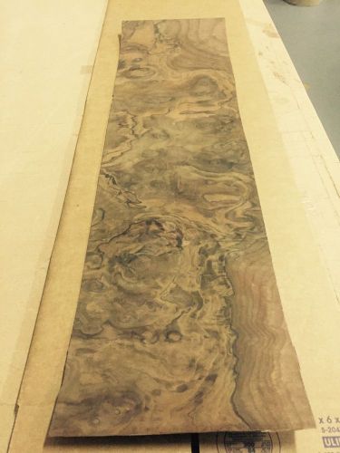 Walnut Burl wood veneer 8&#034; x 30&#034; paper backer &#034;A&#034; grade quality