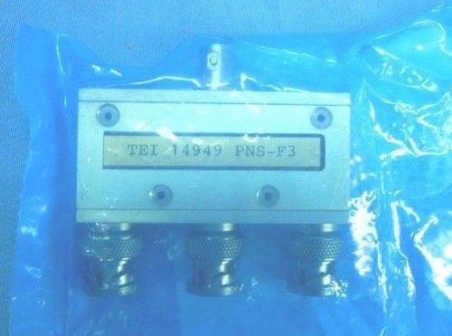 Trompeter TEI 14949 PNS-F3 BNC Coax Splitter Fixed Parallel Adapter NEW