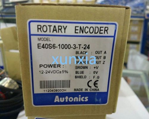 1PC AUTONICS  NEW In Box rotary encoder E40S6-1000-3-T-24