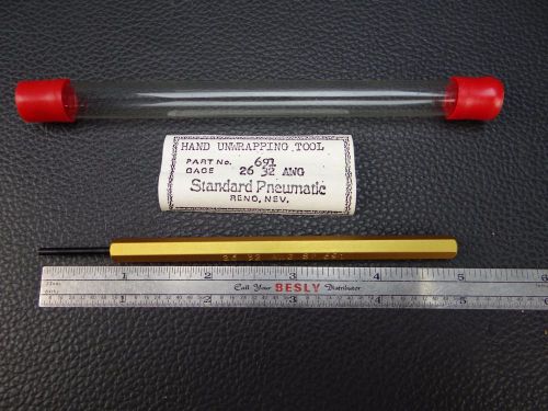 Standard Pneumatic 691 26-32 AWG Wire UnWrapping Bit Tool