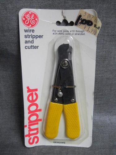 New GE Vintage Wire Stripper And Cutter - Yellow GE2620WS